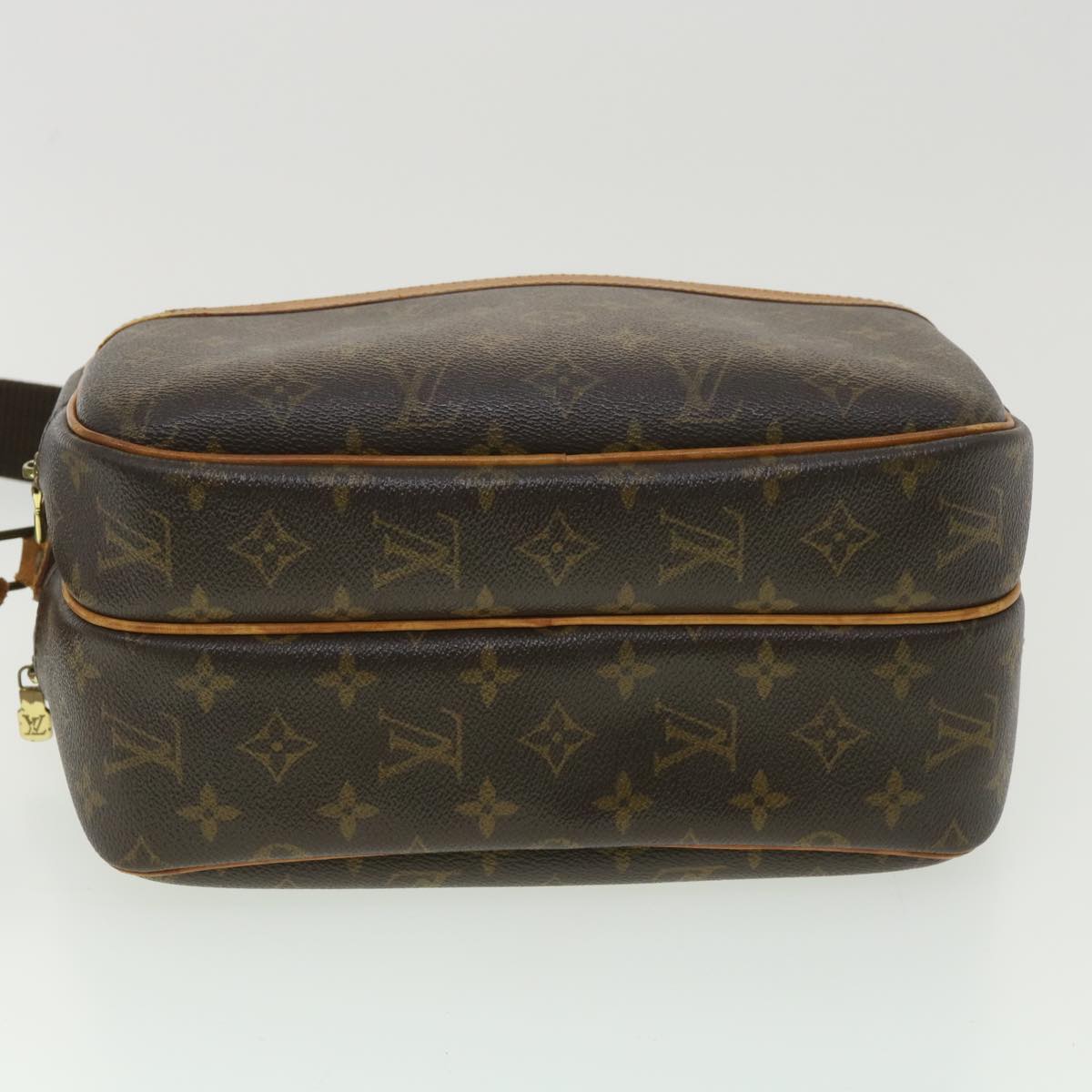 LOUIS VUITTON Monogram Reporter PM Shoulder Bag M45254 LV Auth 36146