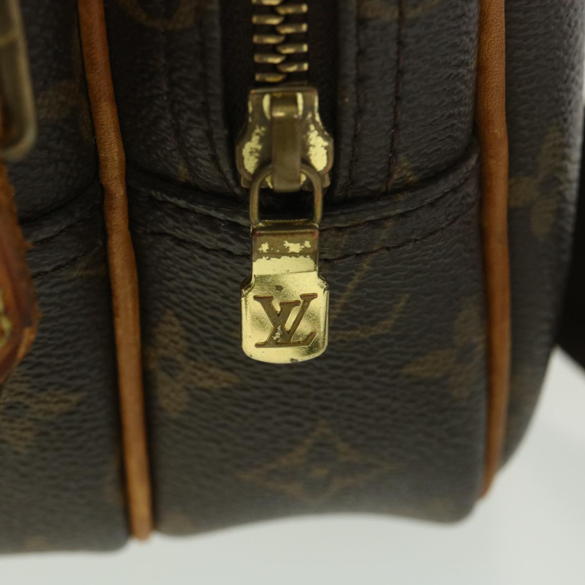 LOUIS VUITTON Monogram Reporter PM Shoulder Bag M45254 LV Auth 36146