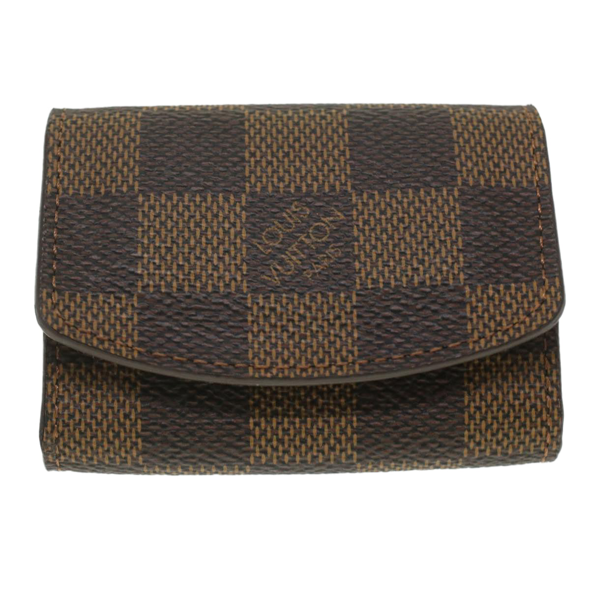 LOUIS VUITTON Damier Ebene Cuffs Cuff Case LV Auth 36156