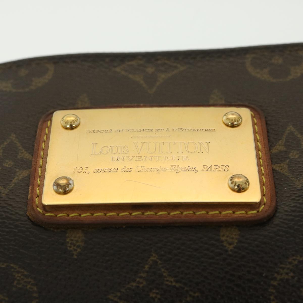 LOUIS VUITTON Monogram Sophie Pouch M40158 LV Auth 36172