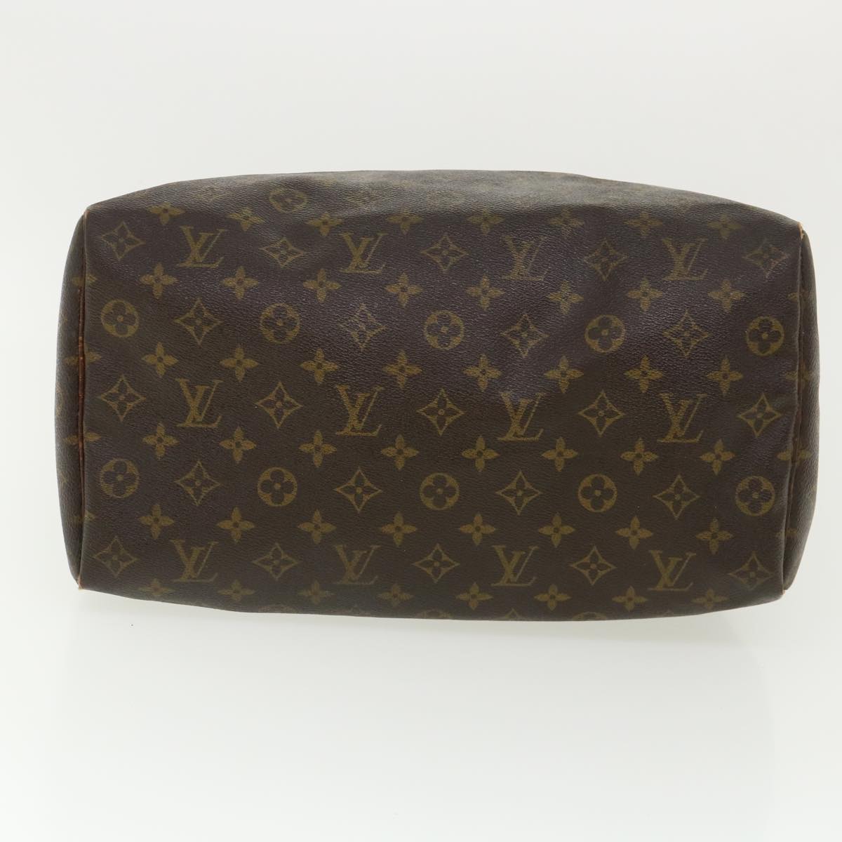 LOUIS VUITTON Monogram Speedy 35 Hand Bag M41524 LV Auth 36186