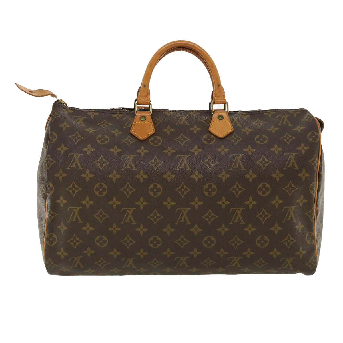 LOUIS VUITTON Monogram Speedy 40 Hand Bag M41522 LV Auth 36198