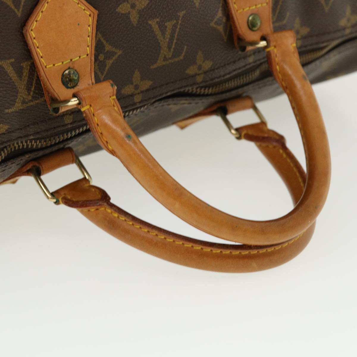 LOUIS VUITTON Monogram Speedy 40 Hand Bag M41522 LV Auth 36198