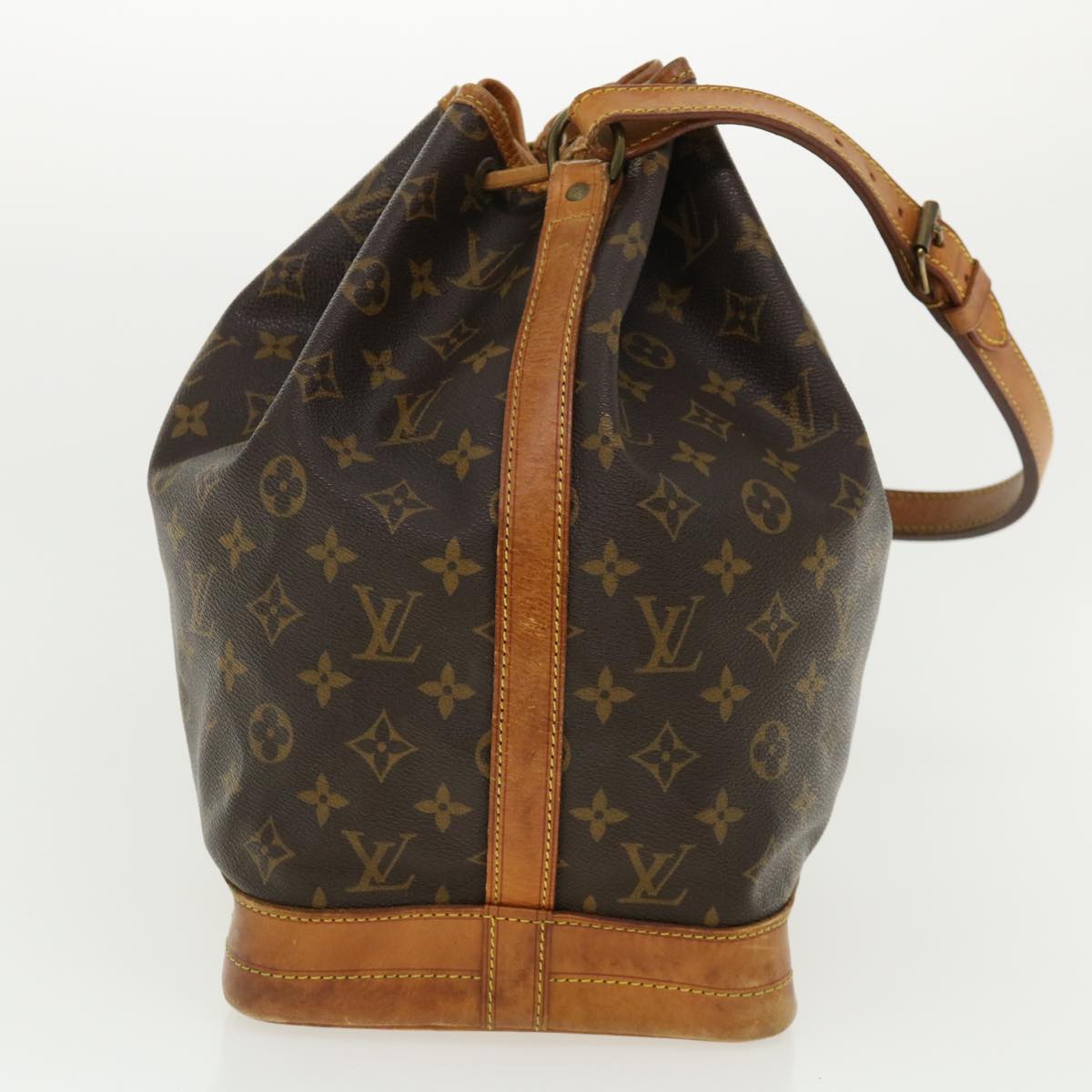 LOUIS VUITTON Monogram Noe Shoulder Bag M42224 LV Auth 36232