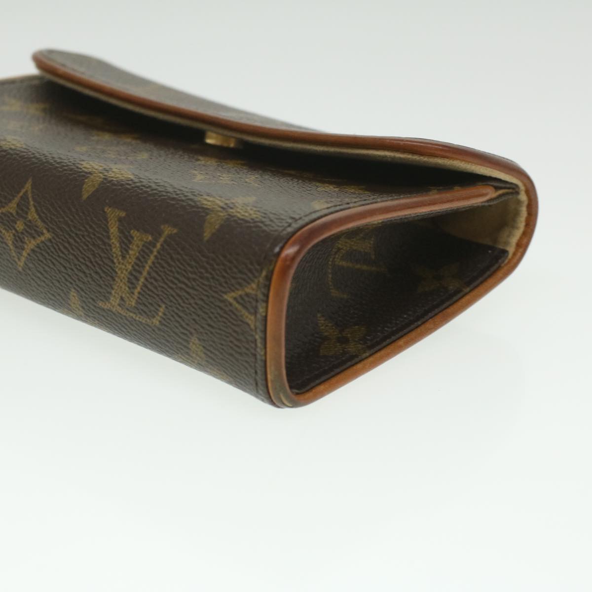 LOUIS VUITTON Monogram Pochette Florentine Waist Bag M51855 LV Auth 36233