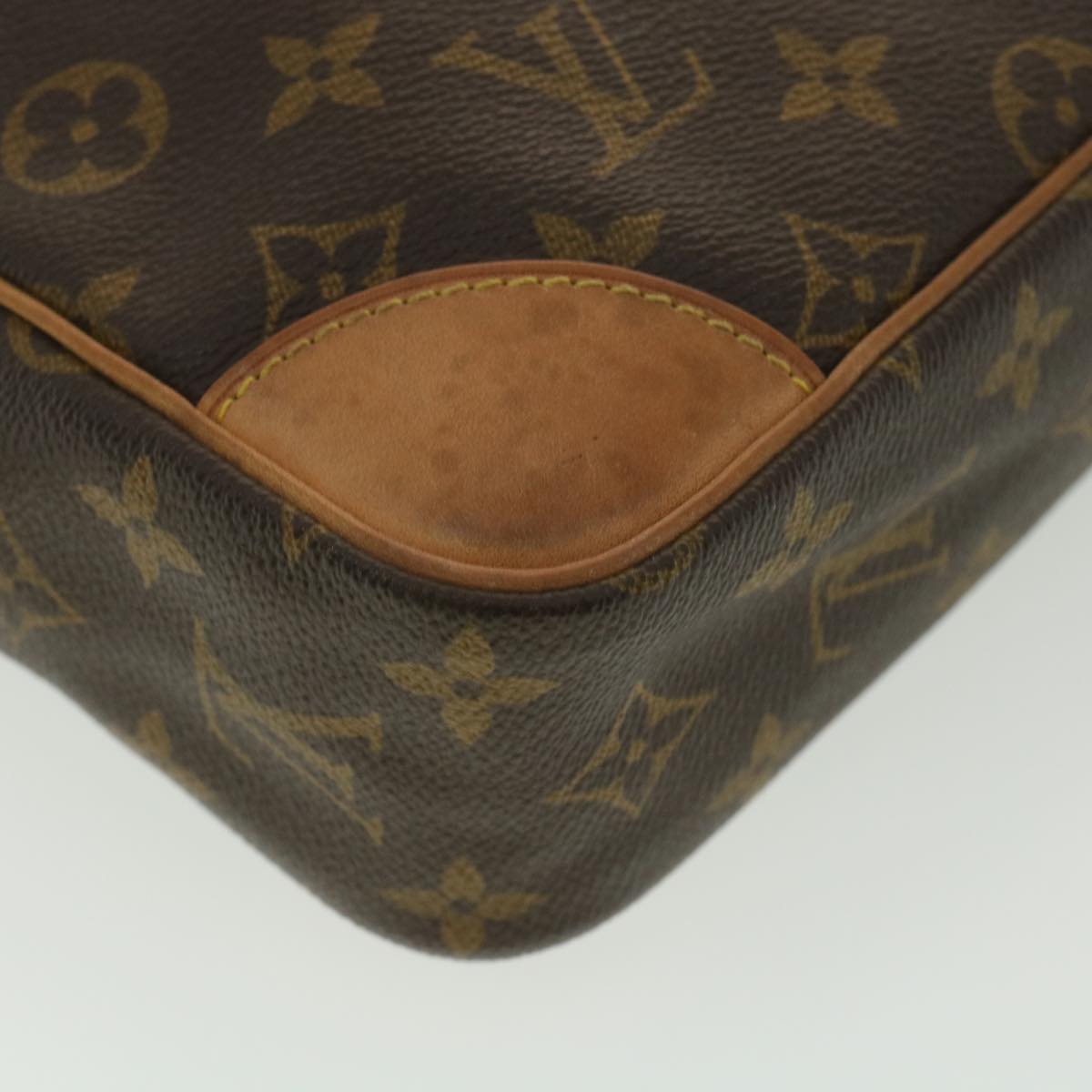 LOUIS VUITTON Monogram Compiegne 28 Clutch Bag M51845 LV Auth 36308