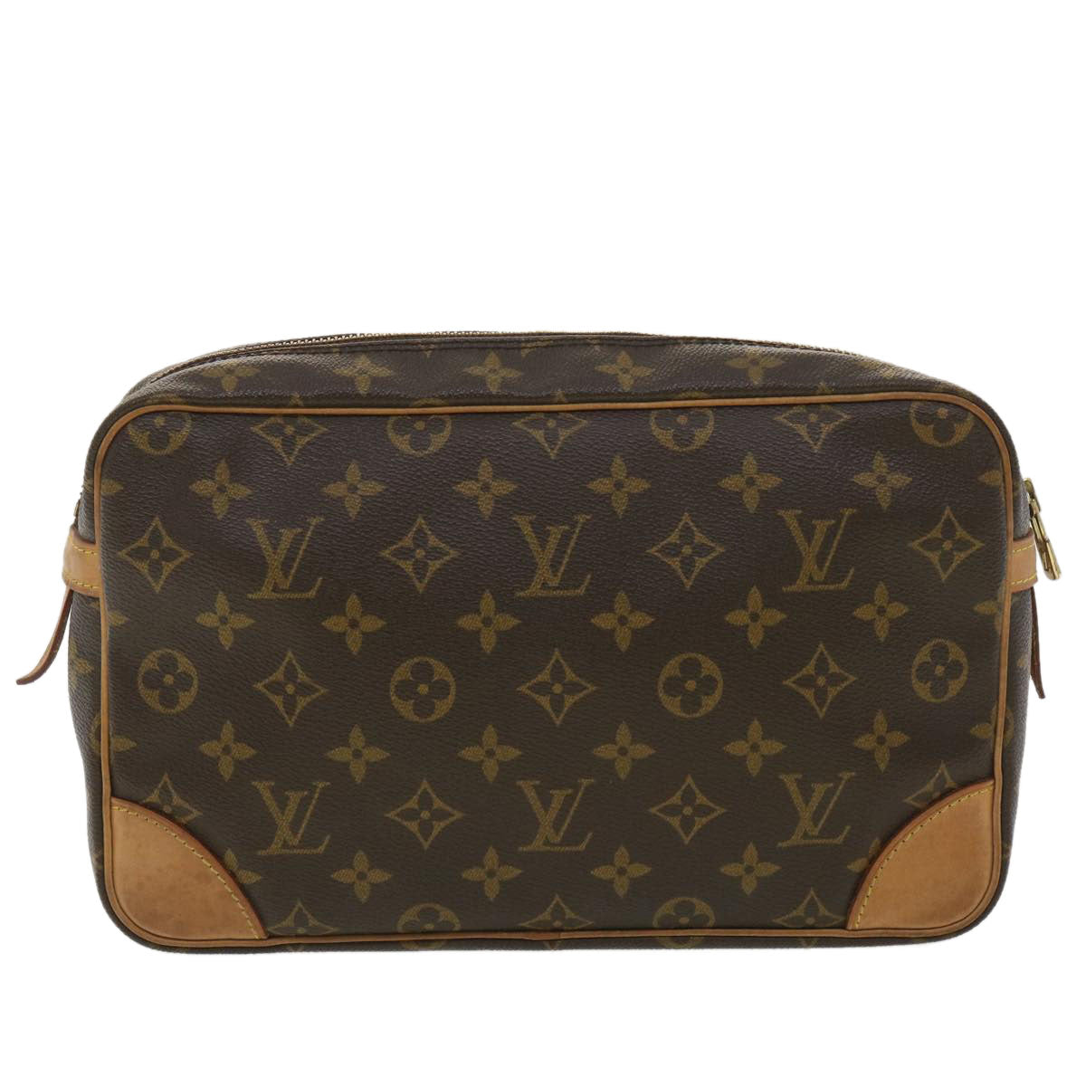 LOUIS VUITTON Monogram Compiegne 28 Clutch Bag M51845 LV Auth 36308 - 0