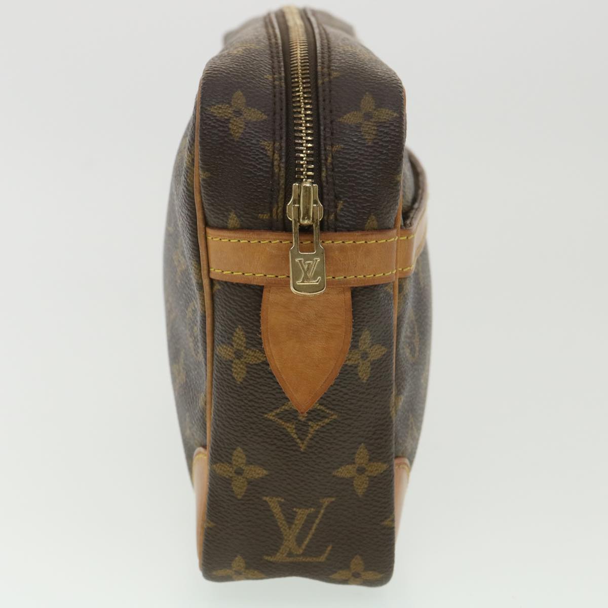 LOUIS VUITTON Monogram Compiegne 28 Clutch Bag M51845 LV Auth 36308