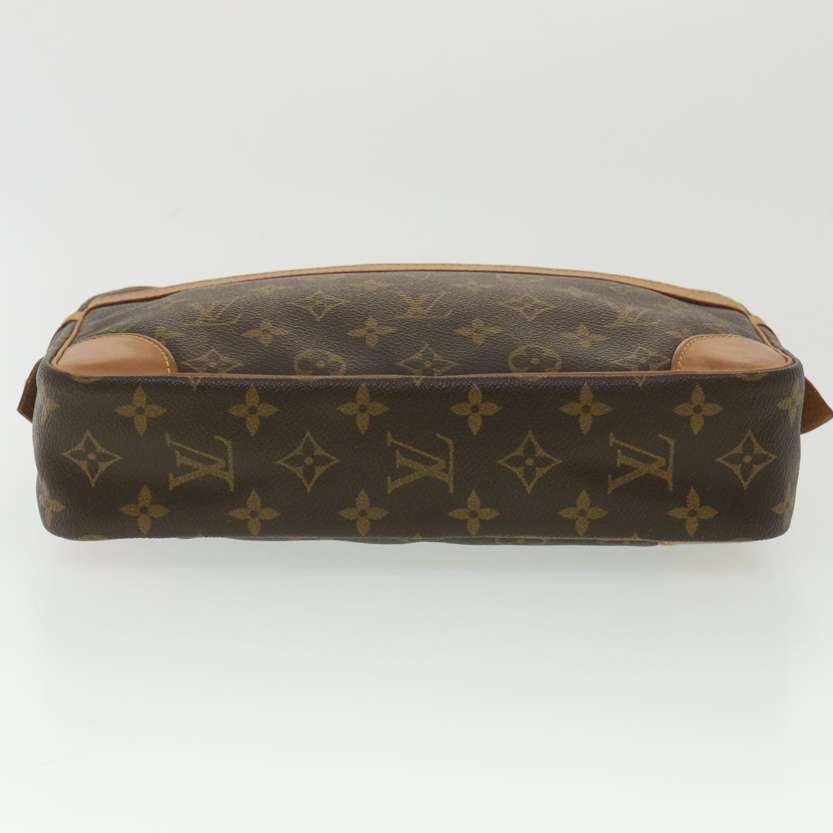 LOUIS VUITTON Monogram Compiegne 28 Clutch Bag M51845 LV Auth 36308