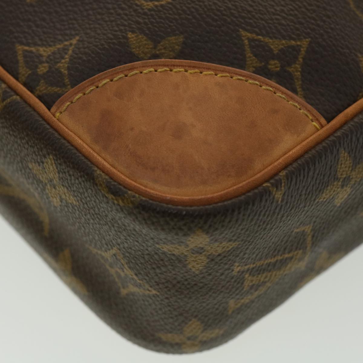 LOUIS VUITTON Monogram Compiegne 28 Clutch Bag M51845 LV Auth 36308