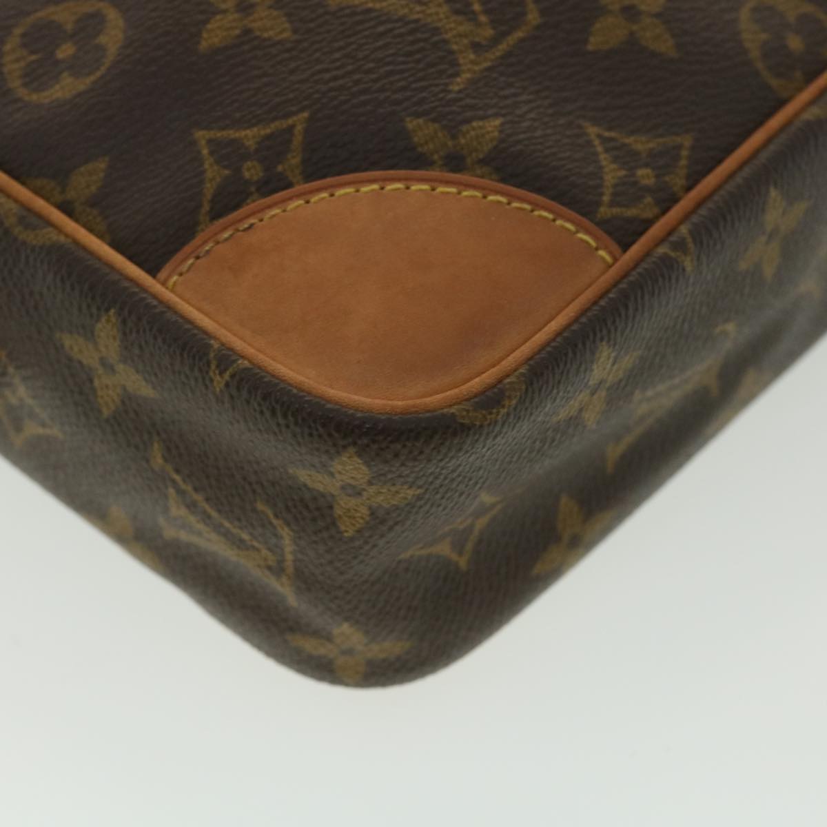 LOUIS VUITTON Monogram Compiegne 28 Clutch Bag M51845 LV Auth 36308