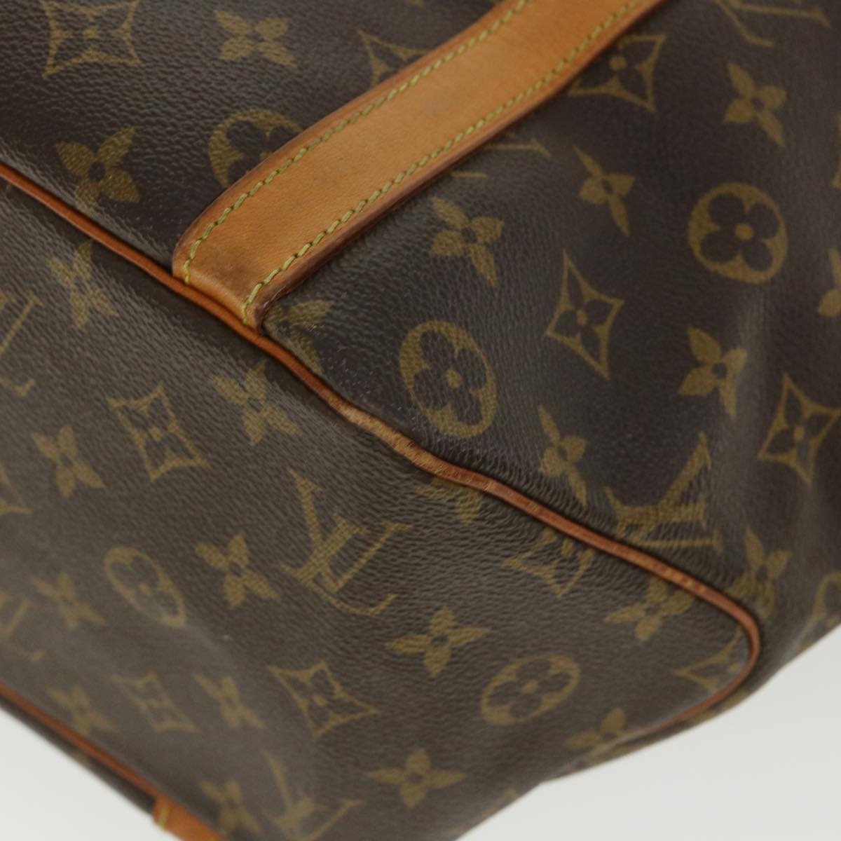 LOUIS VUITTON Monogram Sac Shopping Tote Bag M51108 LV Auth 36323