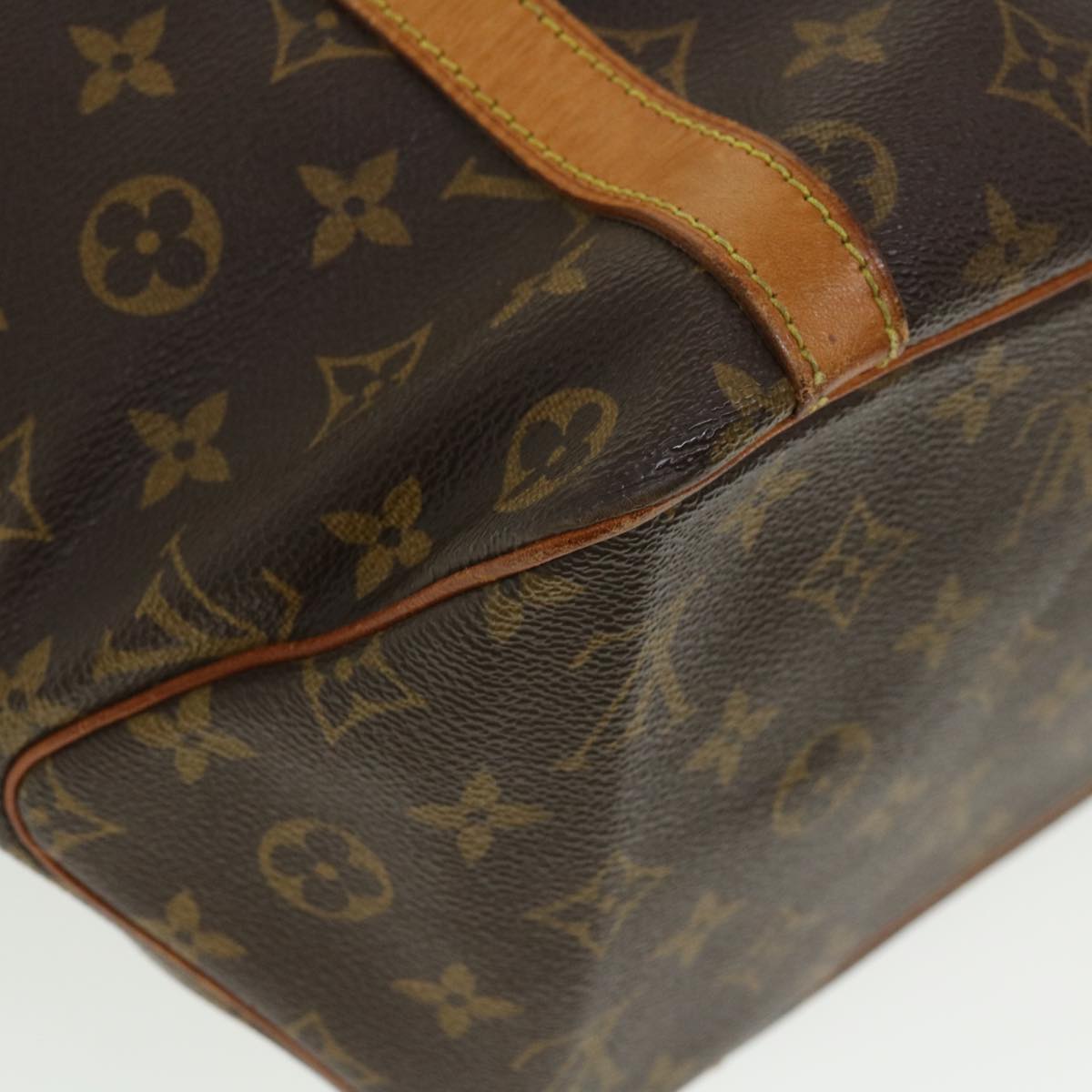 LOUIS VUITTON Monogram Sac Shopping Tote Bag M51108 LV Auth 36323