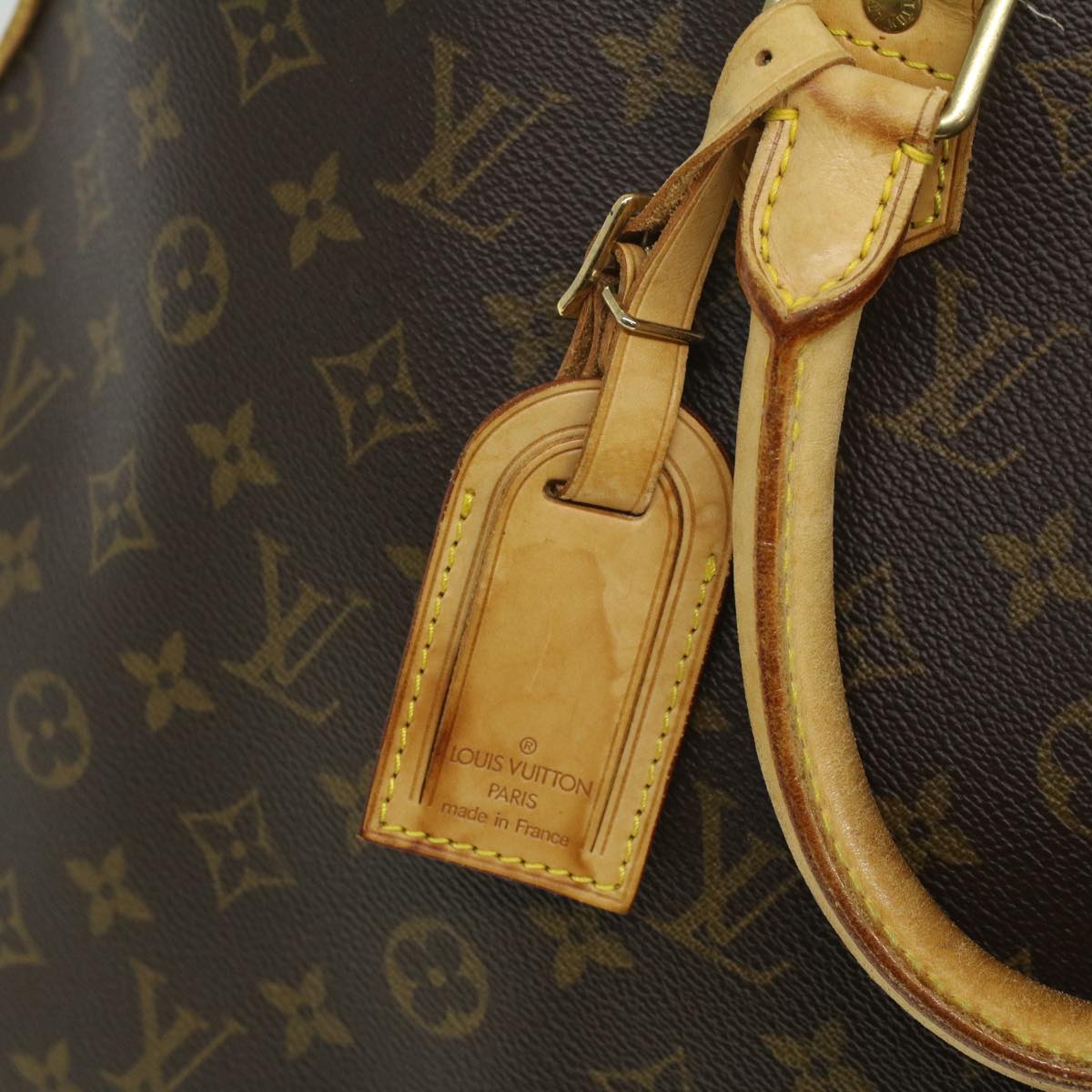 LOUIS VUITTON Monogram Alma Voyage MM Hand Bag M41446 LV Auth 36324