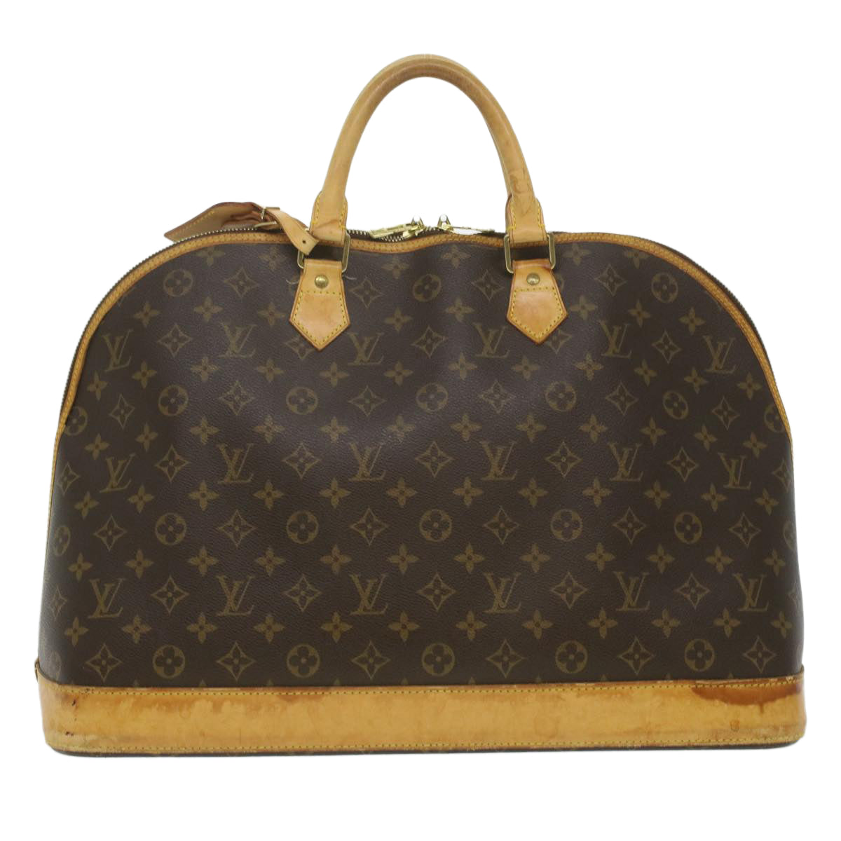 LOUIS VUITTON Monogram Alma Voyage MM Hand Bag M41446 LV Auth 36324