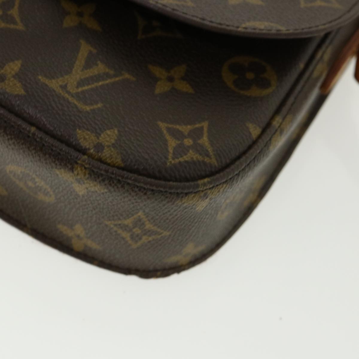 LOUIS VUITTON Monogram Saint Cloud MM Shoulder Bag M51243 LV Auth 36335