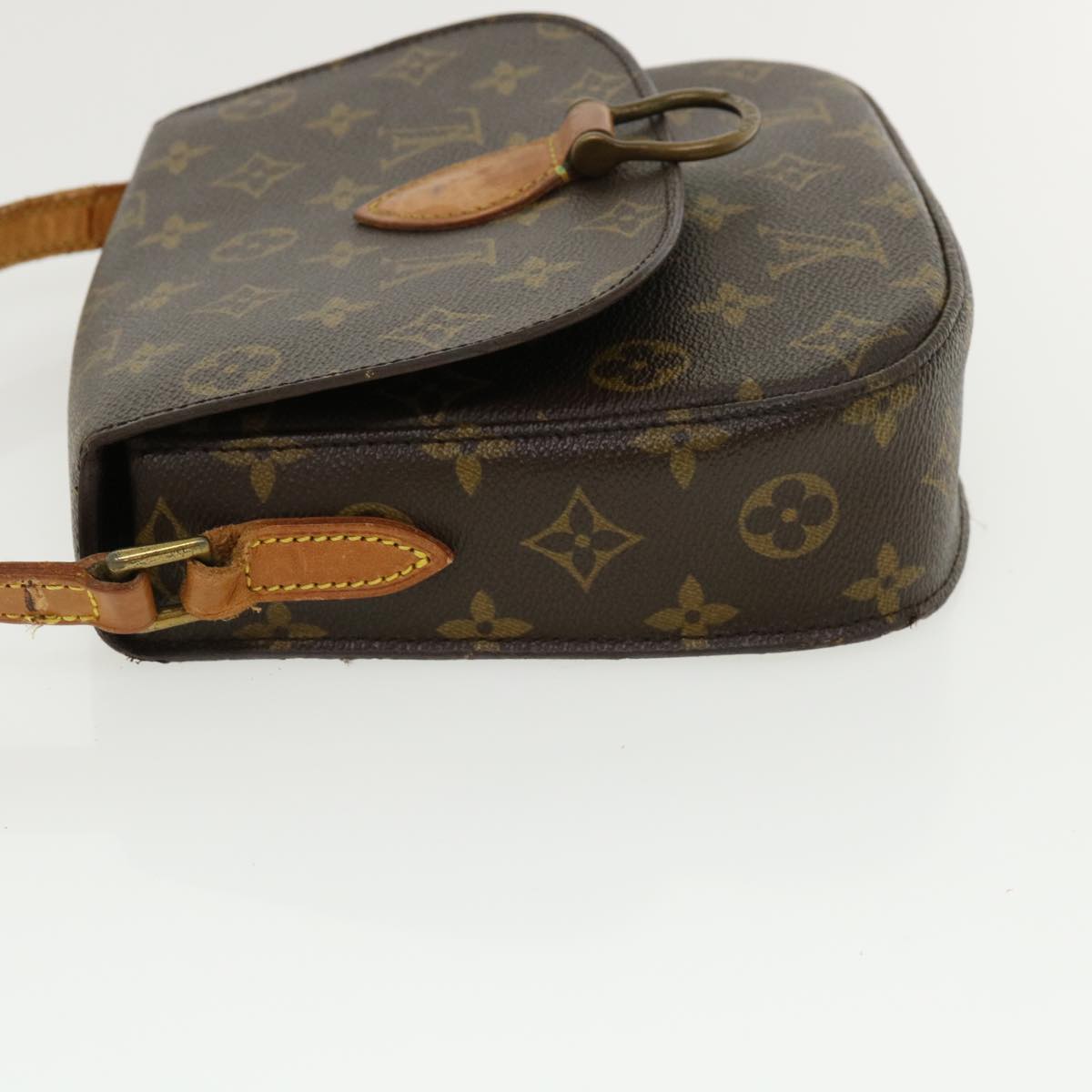 LOUIS VUITTON Monogram Saint Cloud MM Shoulder Bag M51243 LV Auth 36335