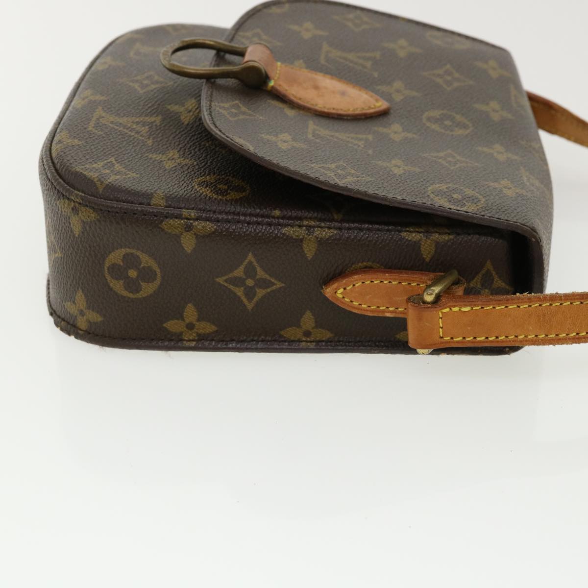 LOUIS VUITTON Monogram Saint Cloud MM Shoulder Bag M51243 LV Auth 36335