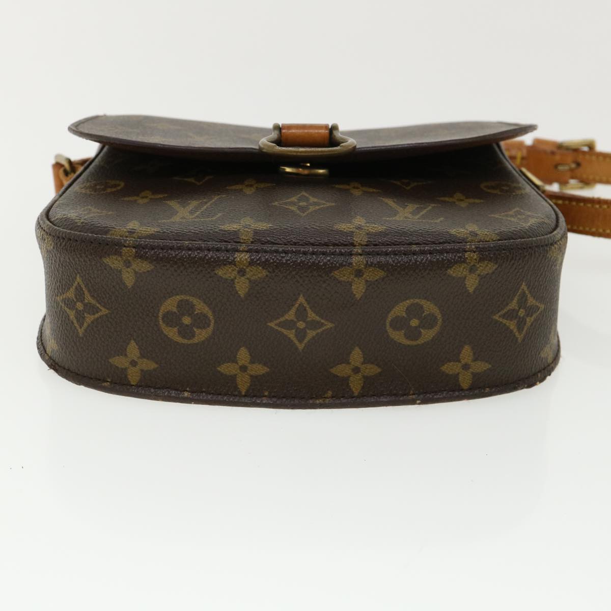 LOUIS VUITTON Monogram Saint Cloud MM Shoulder Bag M51243 LV Auth 36335