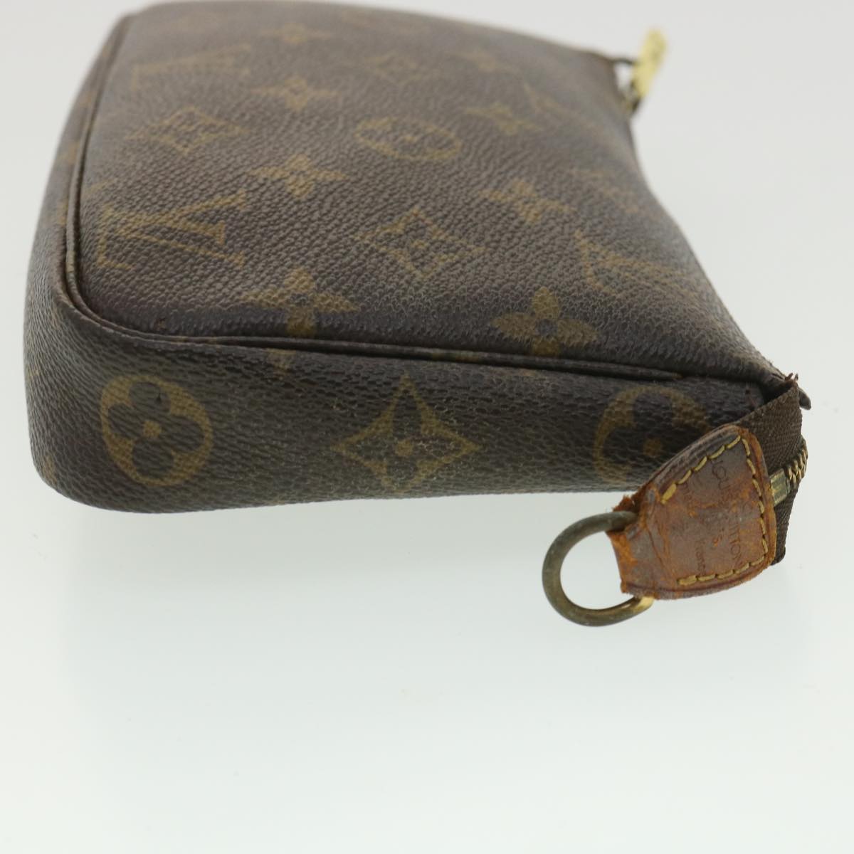 LOUIS VUITTON Monogram Pochette Accessoires Pouch L072 LV Auth 36355