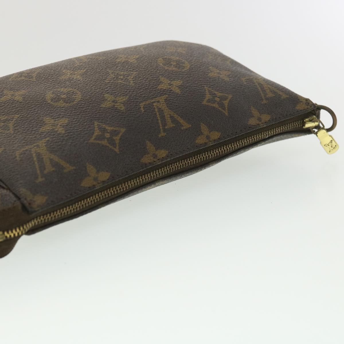 LOUIS VUITTON Monogram Pochette Accessoires Pouch L072 LV Auth 36355