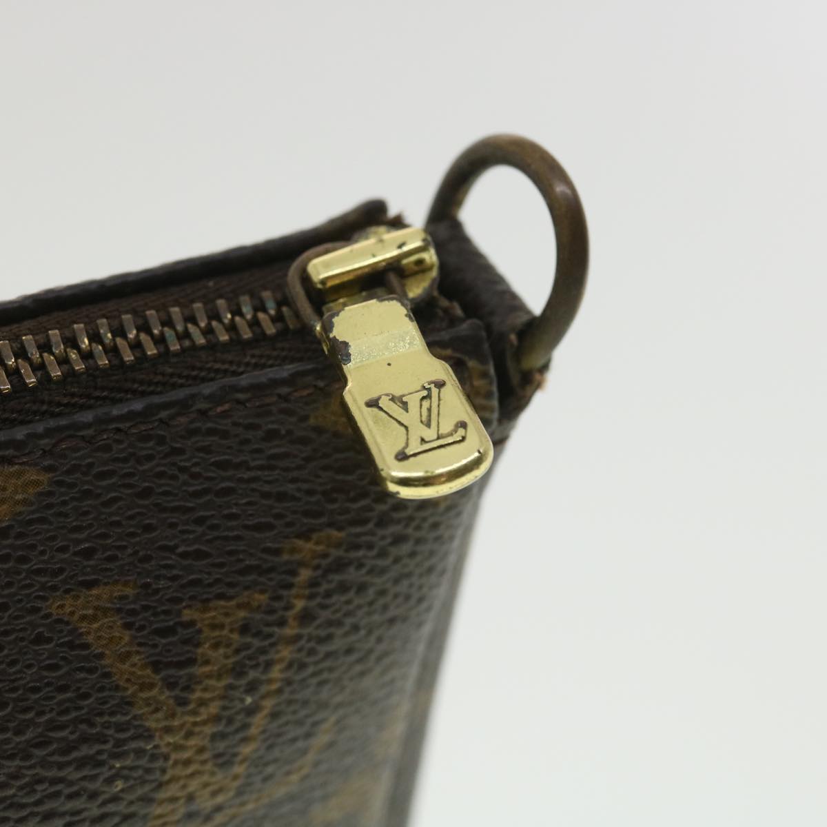 LOUIS VUITTON Monogram Pochette Accessoires Pouch L072 LV Auth 36355