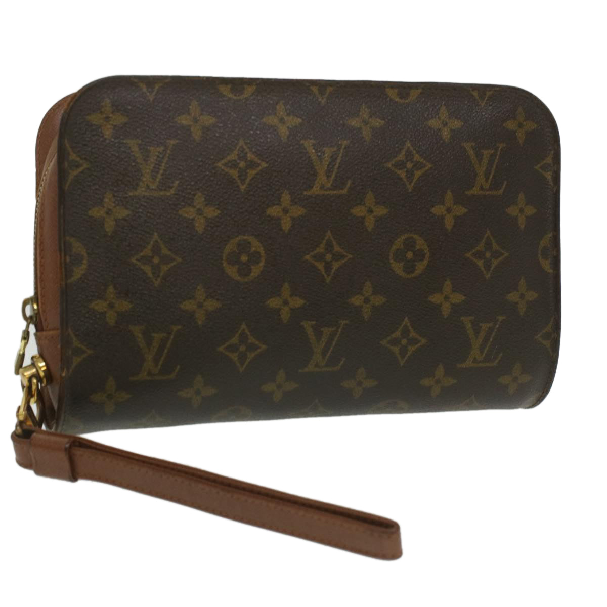 LOUIS VUITTON Monogram Orsay Clutch Bag M51790 LV Auth 36378