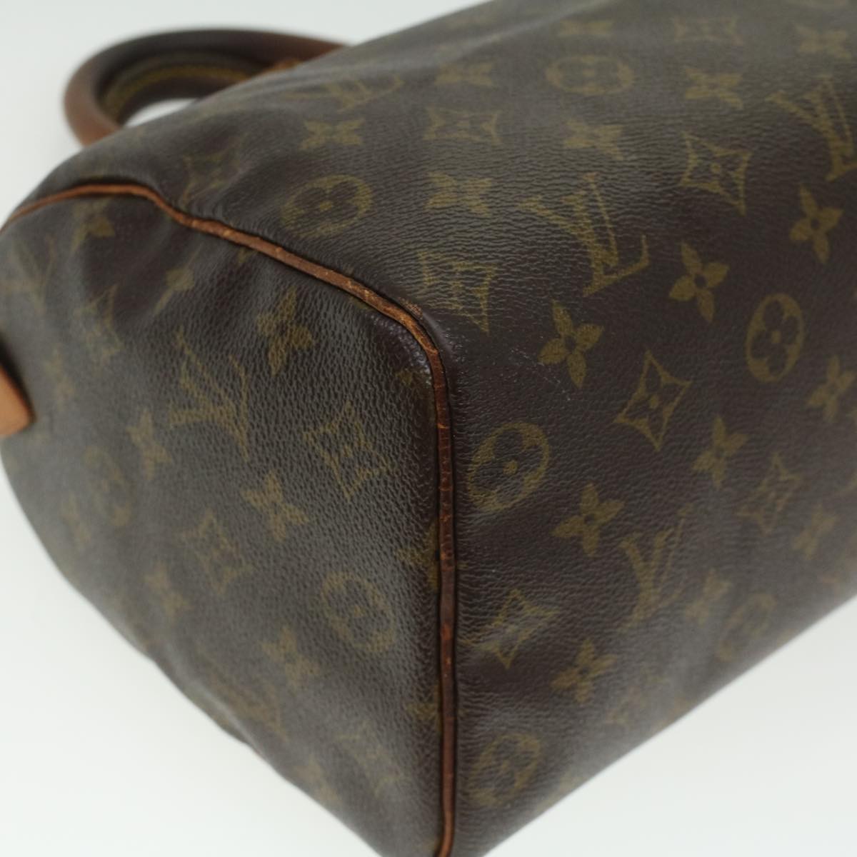 LOUIS VUITTON Monogram Speedy 25 Hand Bag M41528 LV Auth 36389