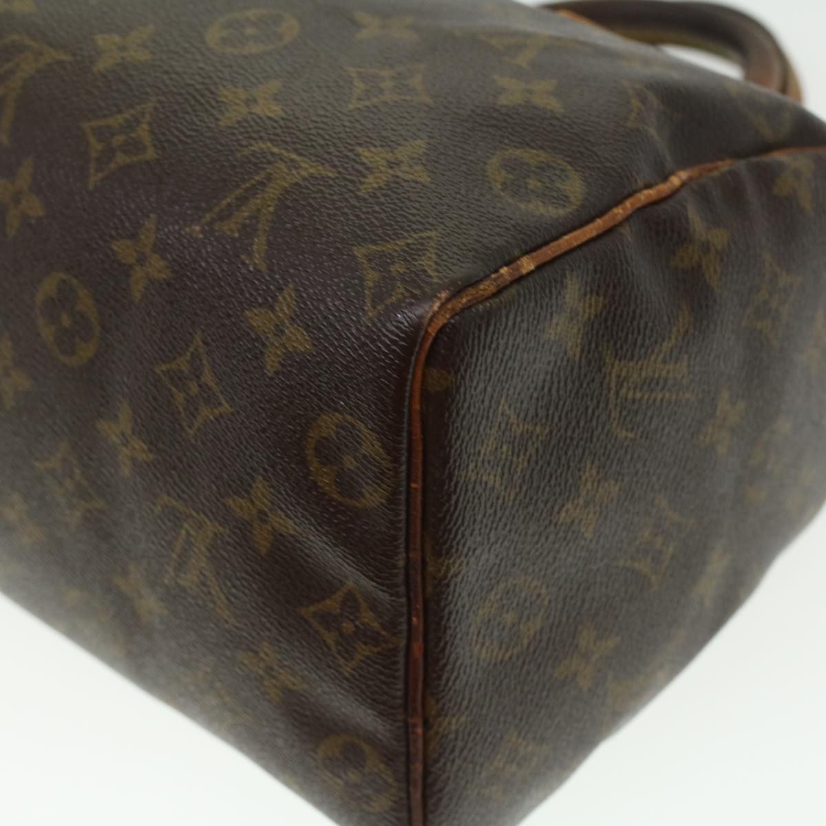 LOUIS VUITTON Monogram Speedy 25 Hand Bag M41528 LV Auth 36389