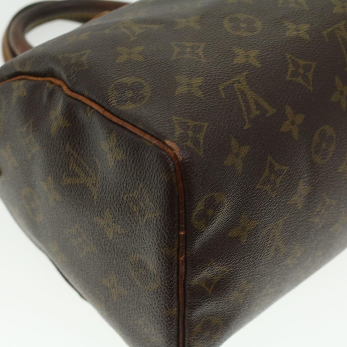 LOUIS VUITTON Monogram Speedy 25 Hand Bag M41528 LV Auth 36389