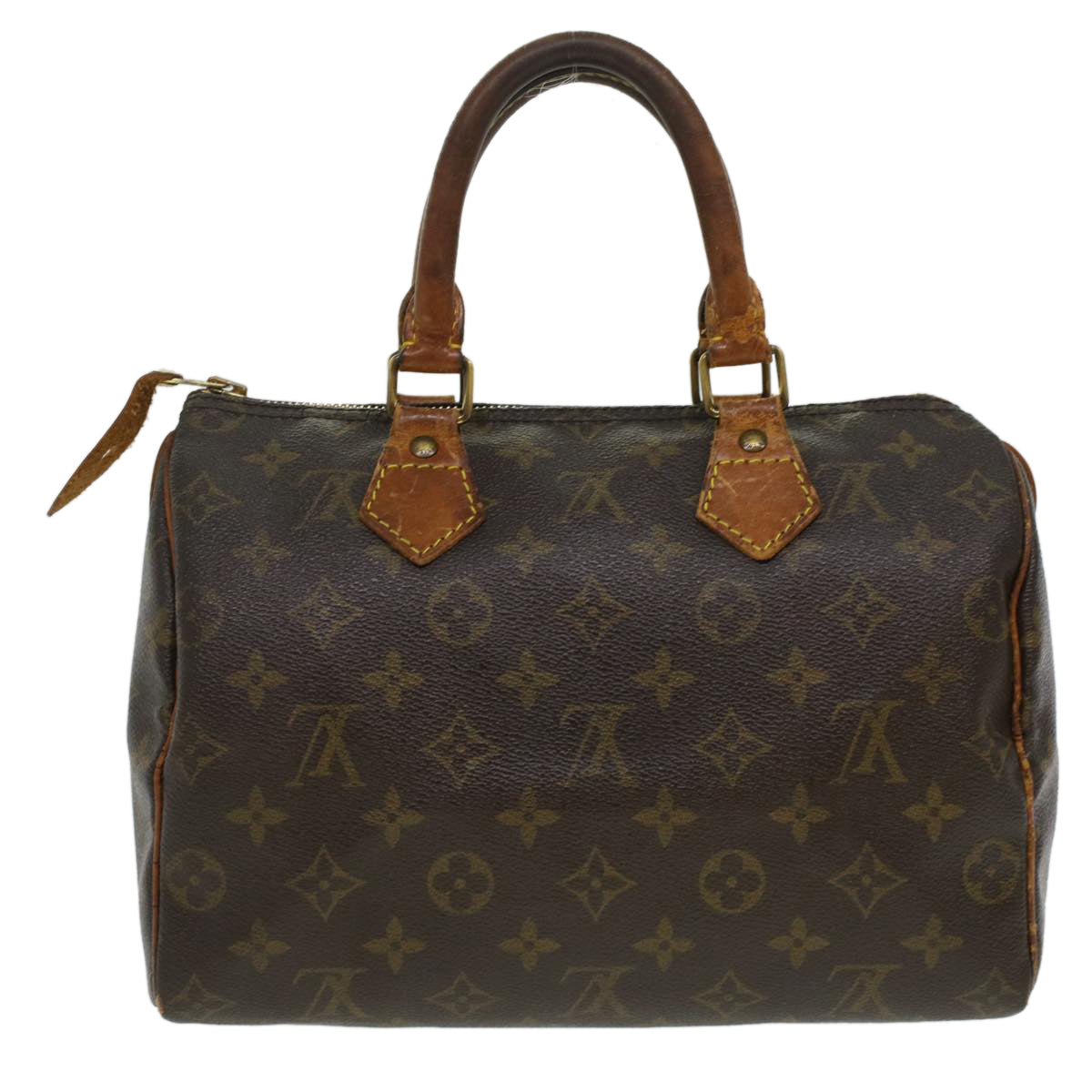 LOUIS VUITTON Monogram Speedy 25 Hand Bag M41528 LV Auth 36389