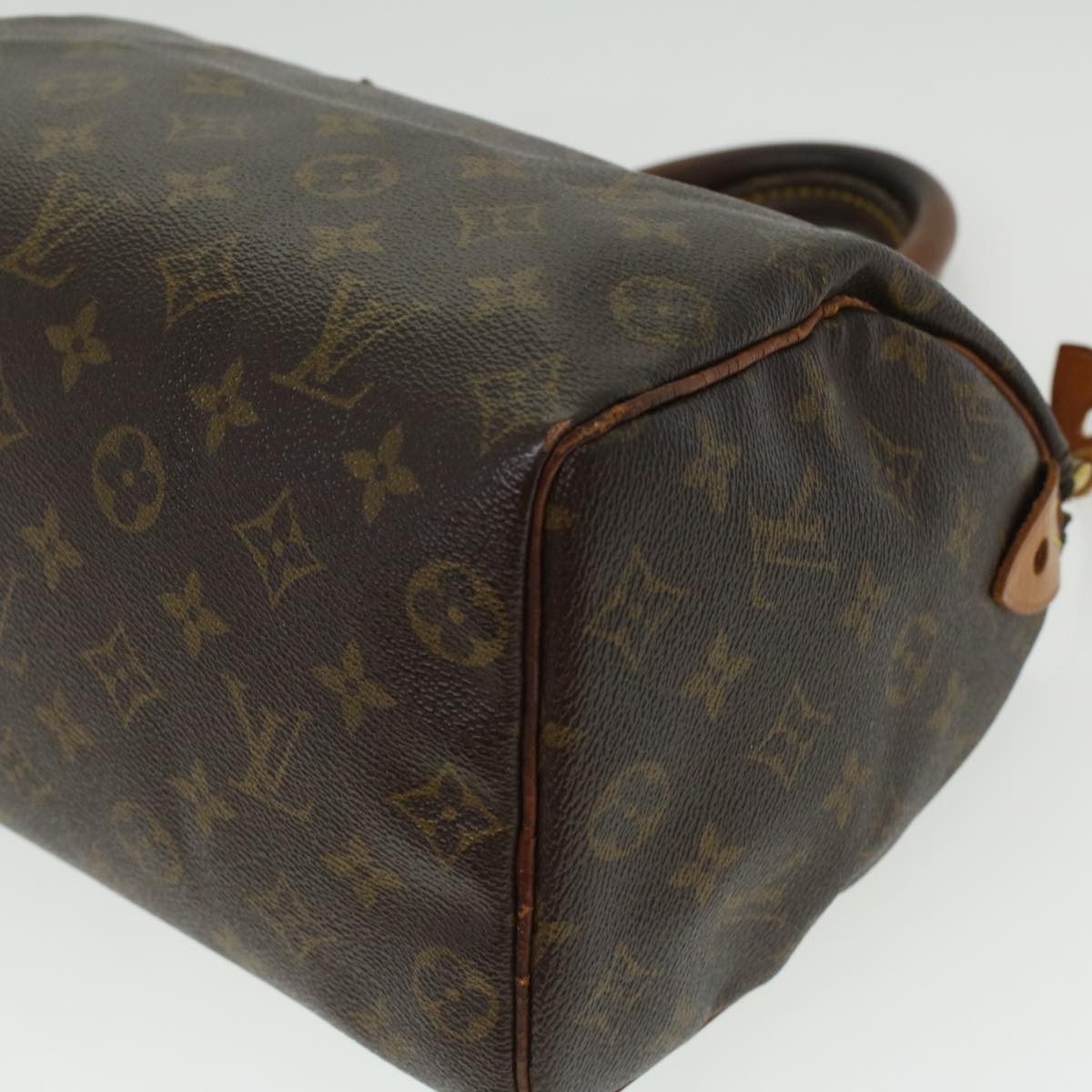 LOUIS VUITTON Monogram Speedy 25 Hand Bag M41528 LV Auth 36389