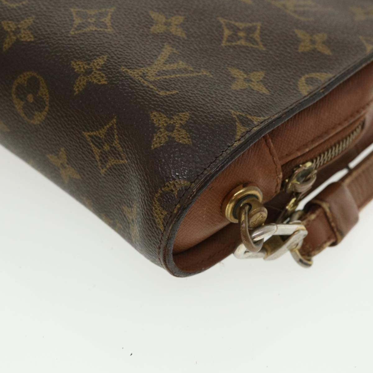 LOUIS VUITTON Monogram Orsay Clutch Bag M51790 LV Auth 36407