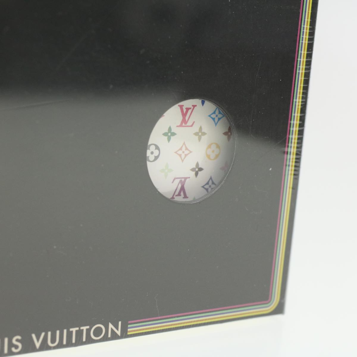 LOUIS VUITTON Monogram Multicolor Playing Cards VIP Only White Black Auth 36411