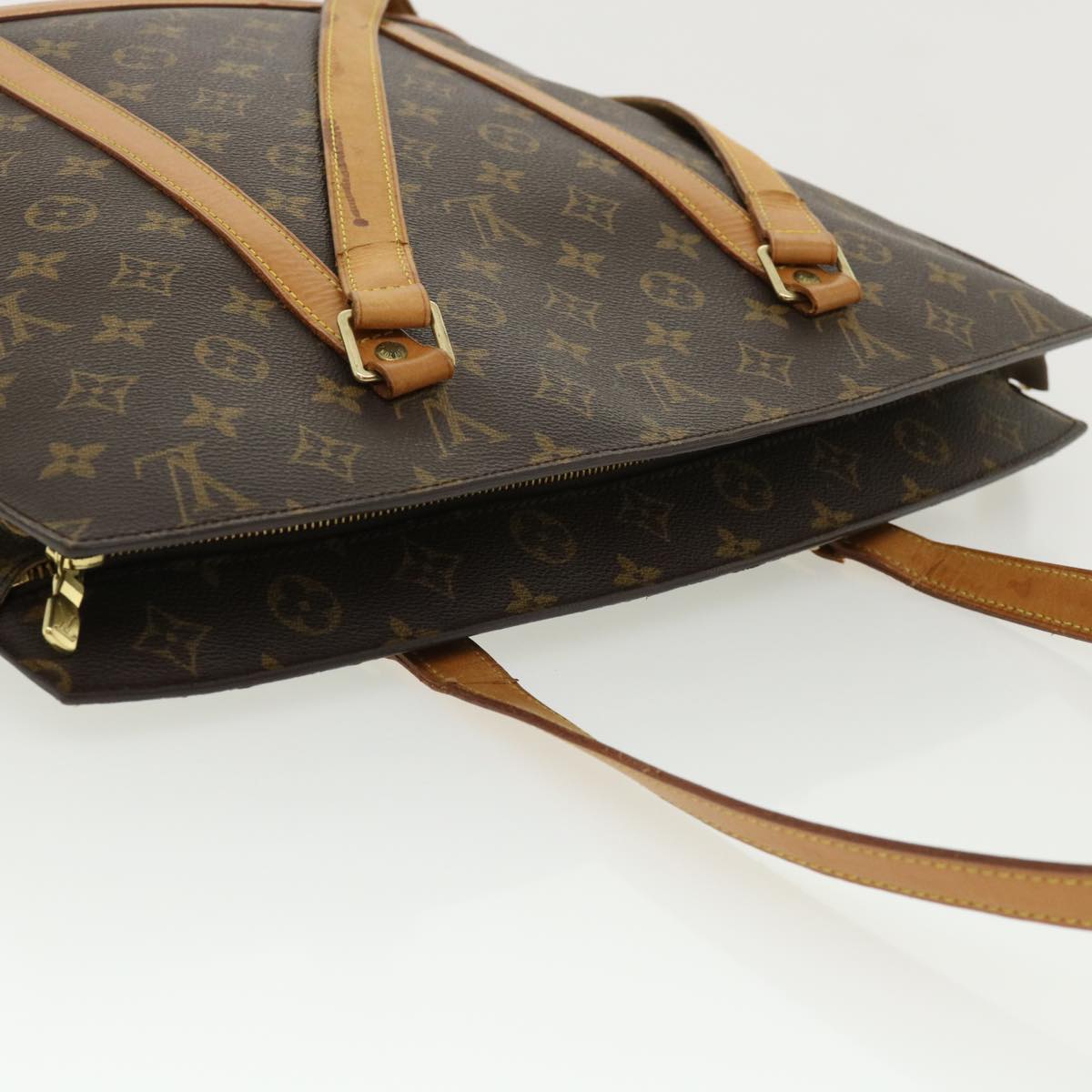 LOUIS VUITTON Monogram Babylone Tote Bag M51102 LV Auth 36448