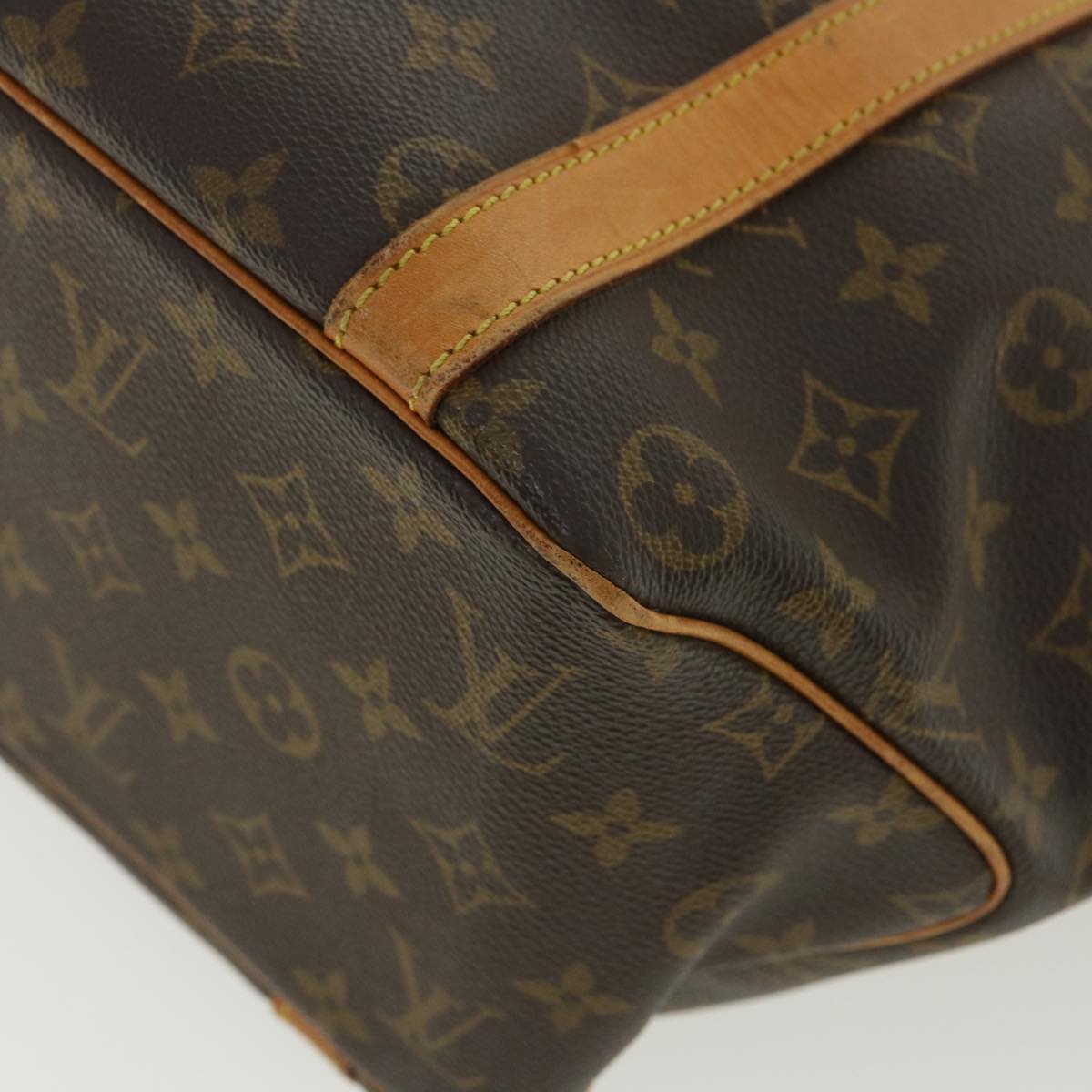 LOUIS VUITTON Monogram Sac Shopping Tote Bag M51108 LV Auth 36479