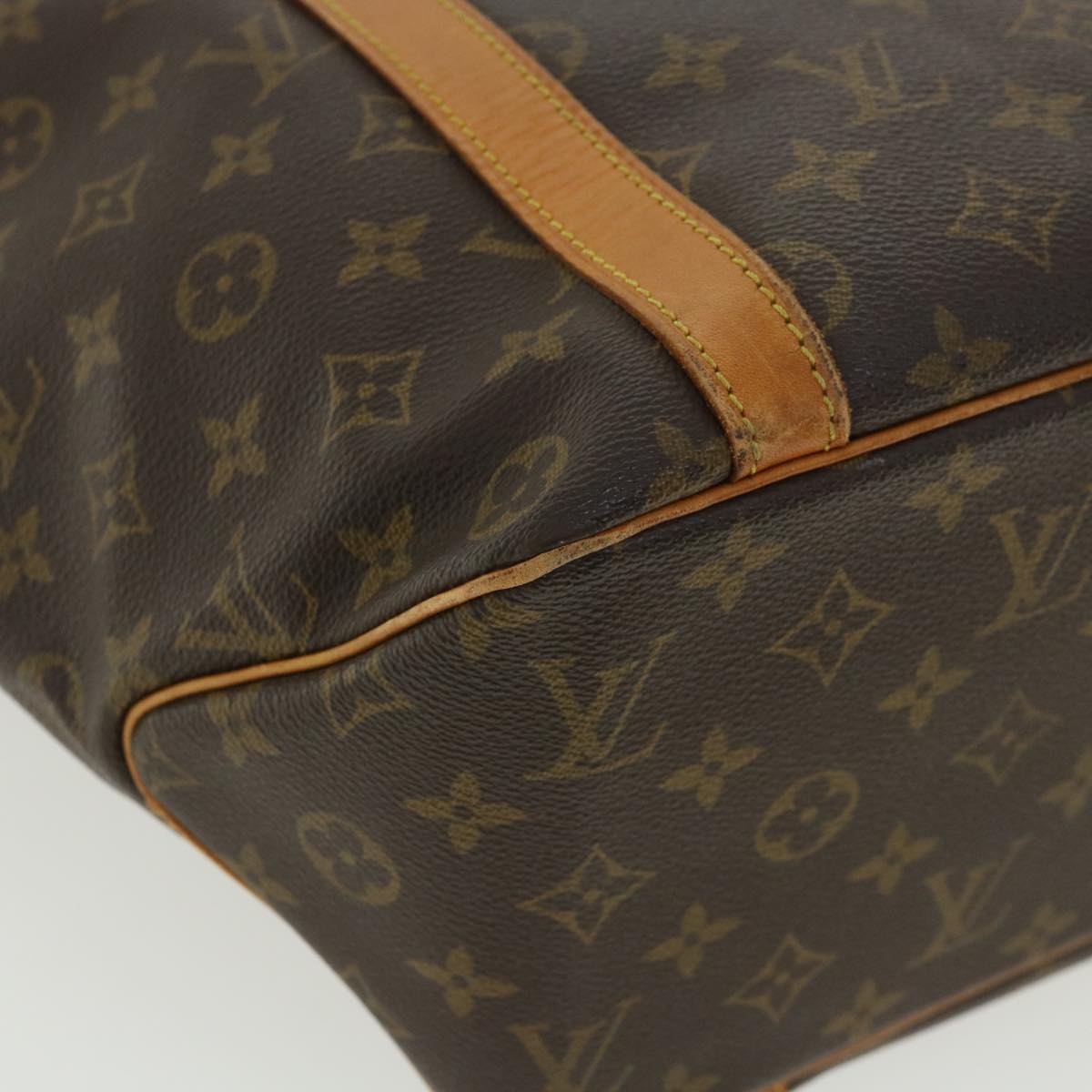 LOUIS VUITTON Monogram Sac Shopping Tote Bag M51108 LV Auth 36479