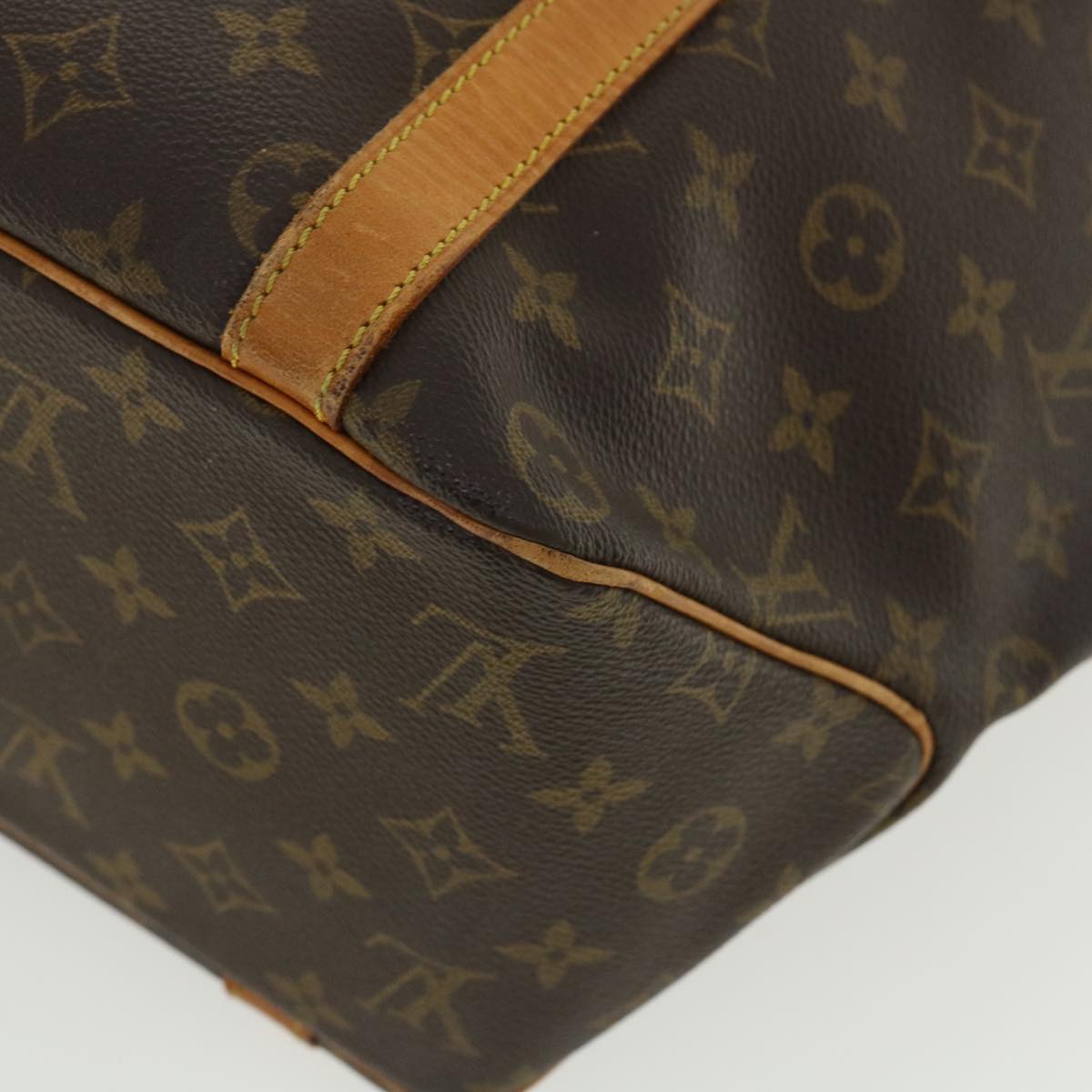 LOUIS VUITTON Monogram Sac Shopping Tote Bag M51108 LV Auth 36479