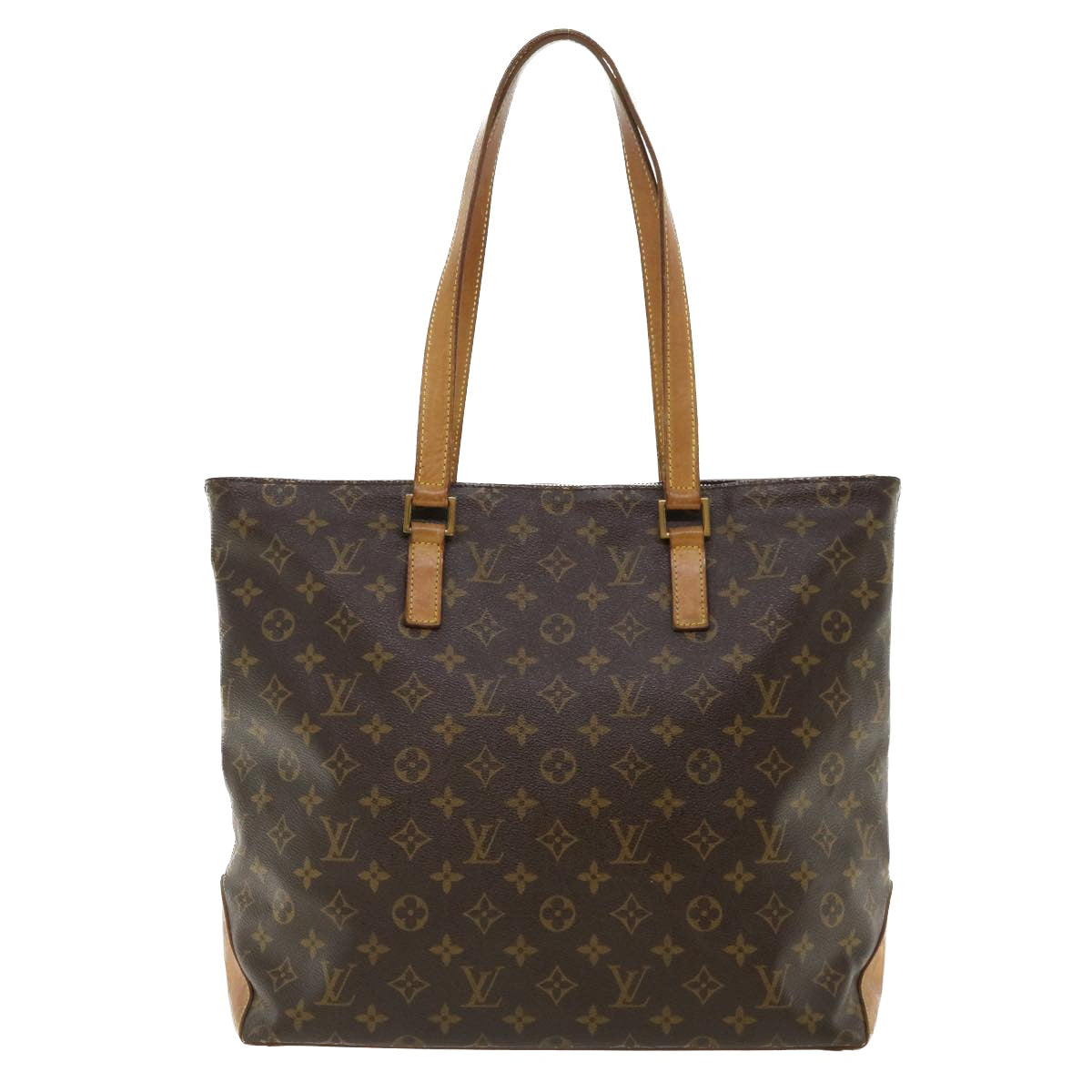 LOUIS VUITTON Monogram Cabas Mezzo Tote Bag M51151 LV Auth 36480 - 0