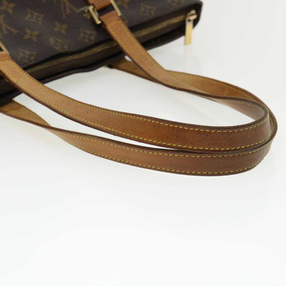 LOUIS VUITTON Monogram Cabas Mezzo Tote Bag M51151 LV Auth 36480