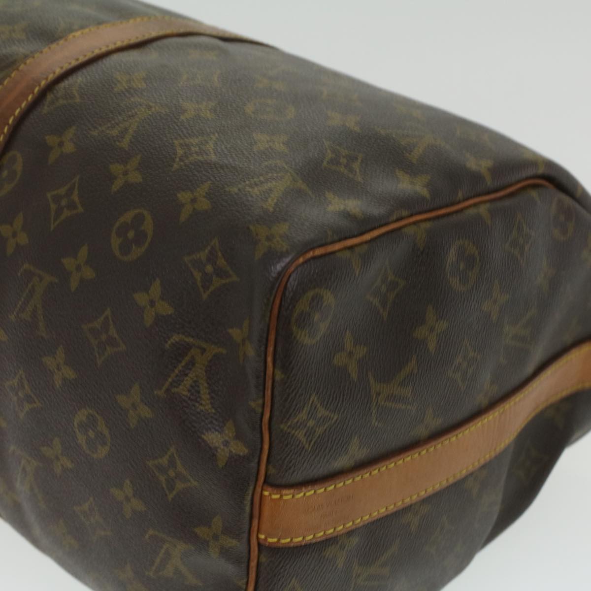 LOUIS VUITTON Monogram Keepall Bandouliere 45 Boston Bag M41418 LV Auth 36482