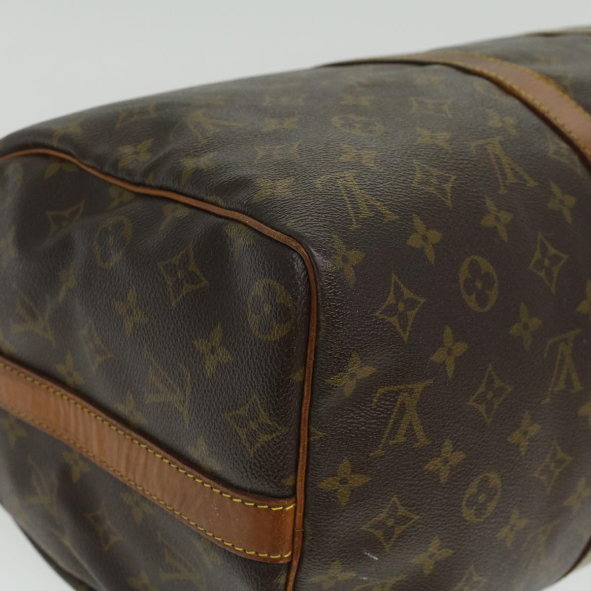 LOUIS VUITTON Monogram Keepall Bandouliere 45 Boston Bag M41418 LV Auth 36482