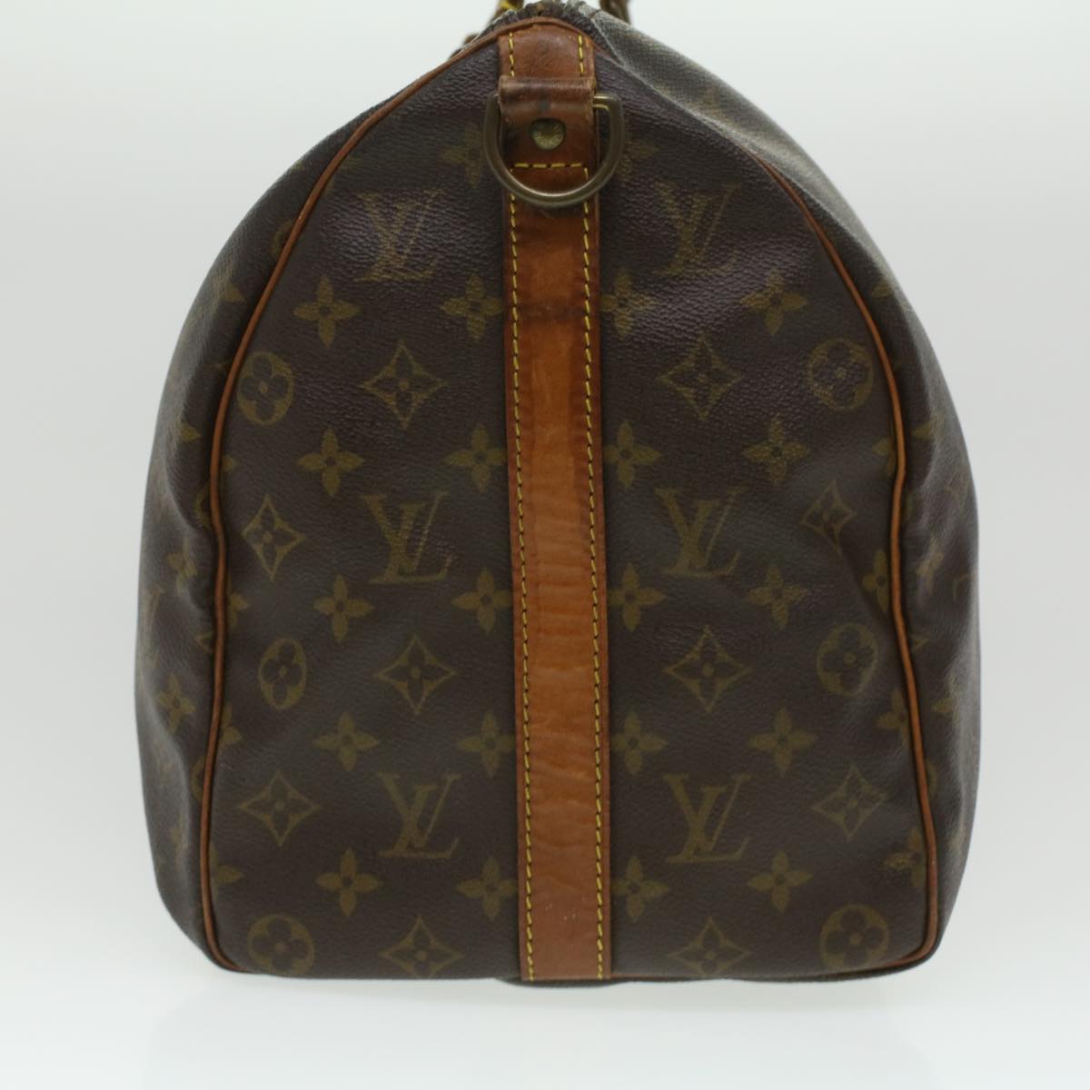 LOUIS VUITTON Monogram Keepall Bandouliere 45 Boston Bag M41418 LV Auth 36482