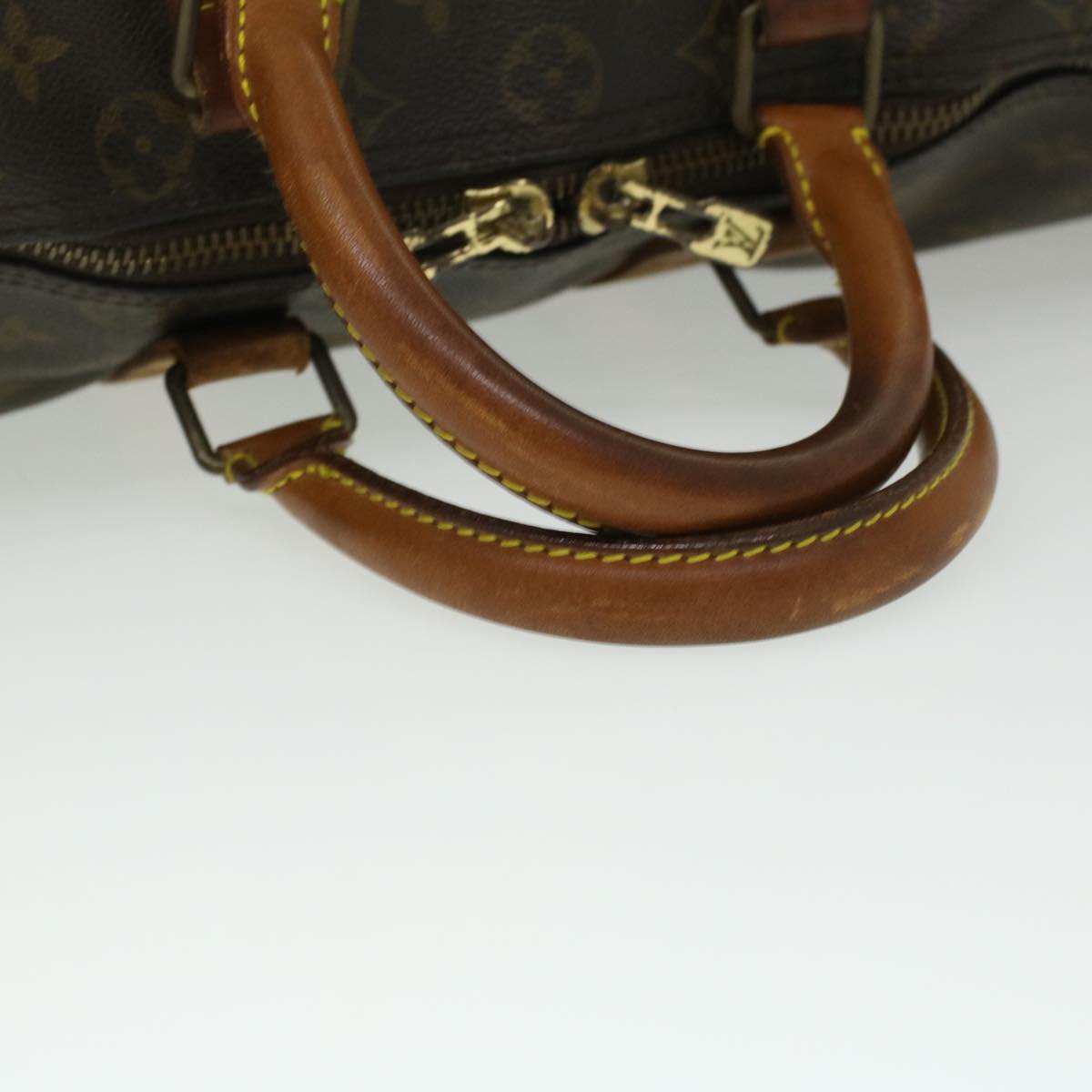 LOUIS VUITTON Monogram Keepall Bandouliere 45 Boston Bag M41418 LV Auth 36482