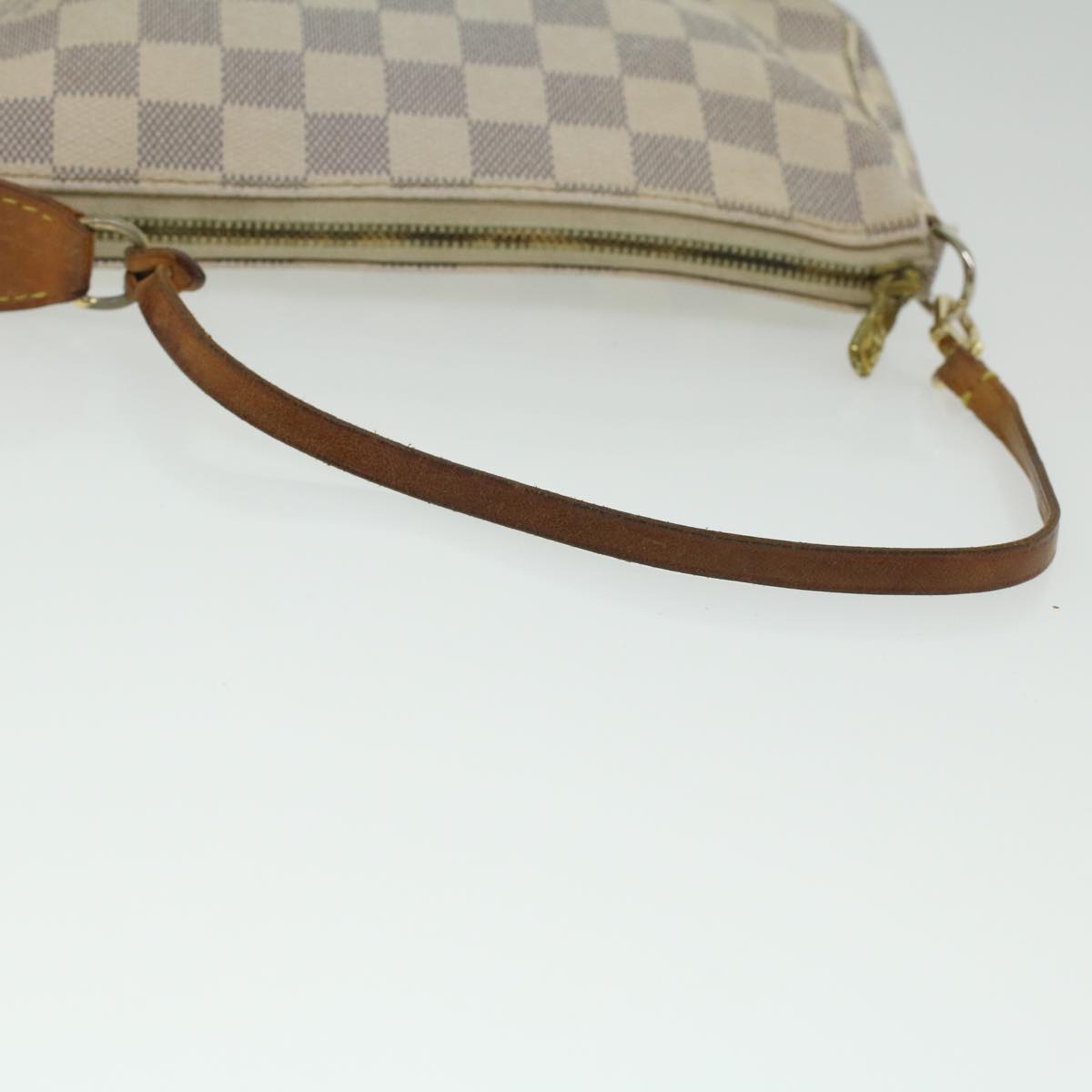 LOUIS VUITTON Damier Azur Pochette Accessoires Pouch N51986 LV Auth 36509