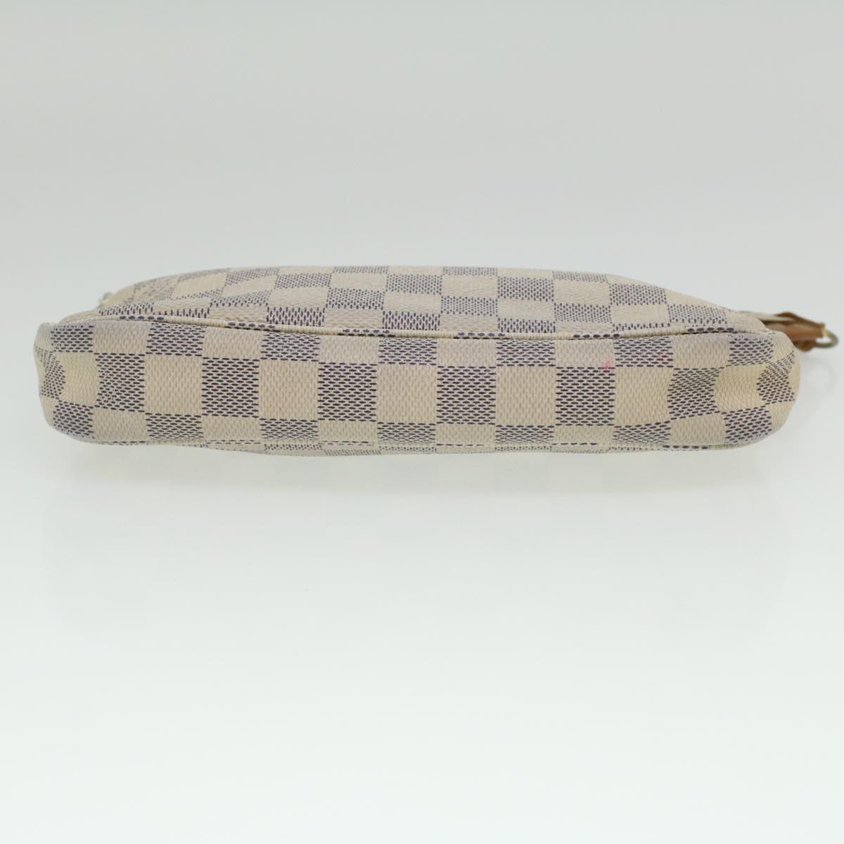 LOUIS VUITTON Damier Azur Pochette Accessoires Pouch N51986 LV Auth 36509