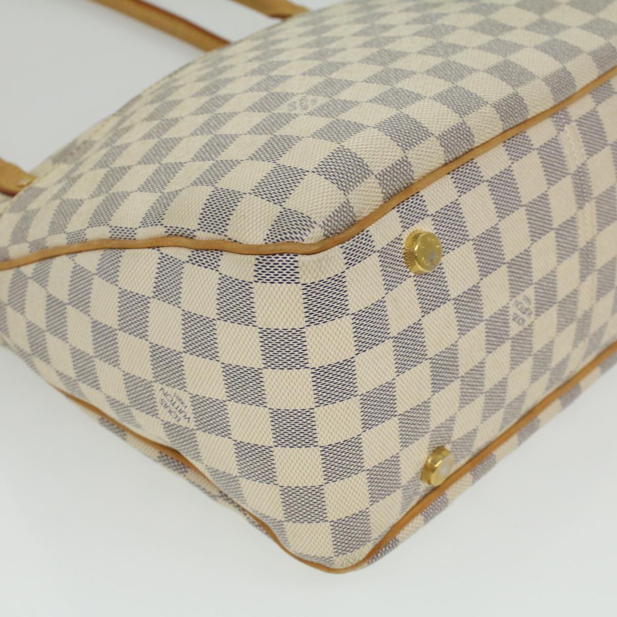 LOUIS VUITTON Damier Azur Figueri PM Shoulder Bag N41176 LV Auth 36514