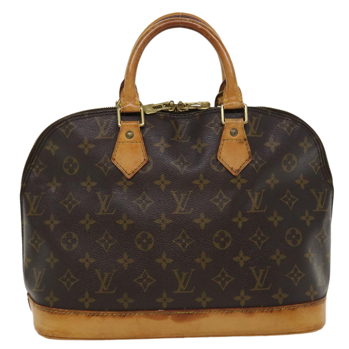 LOUIS VUITTON Monogram Alma Hand Bag M51130 LV Auth 36519