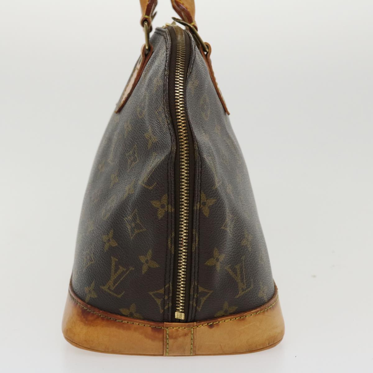 LOUIS VUITTON Monogram Alma Hand Bag M51130 LV Auth 36519