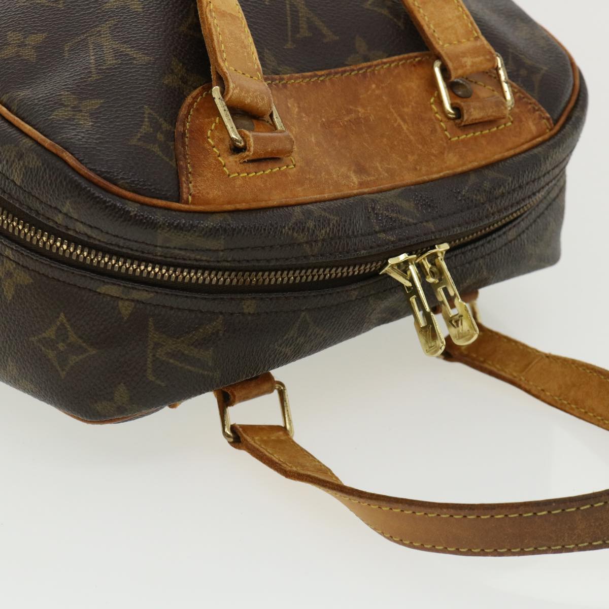 LOUIS VUITTON Monogram Excursion Hand Bag M41450 LV Auth 36533